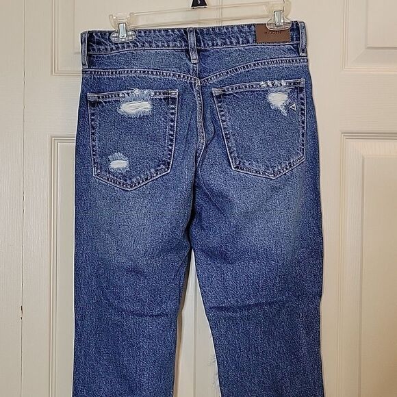 HIDDEN Distressed High Waisted Boyfriend Jeans Size 26 - Picture 4 of 8